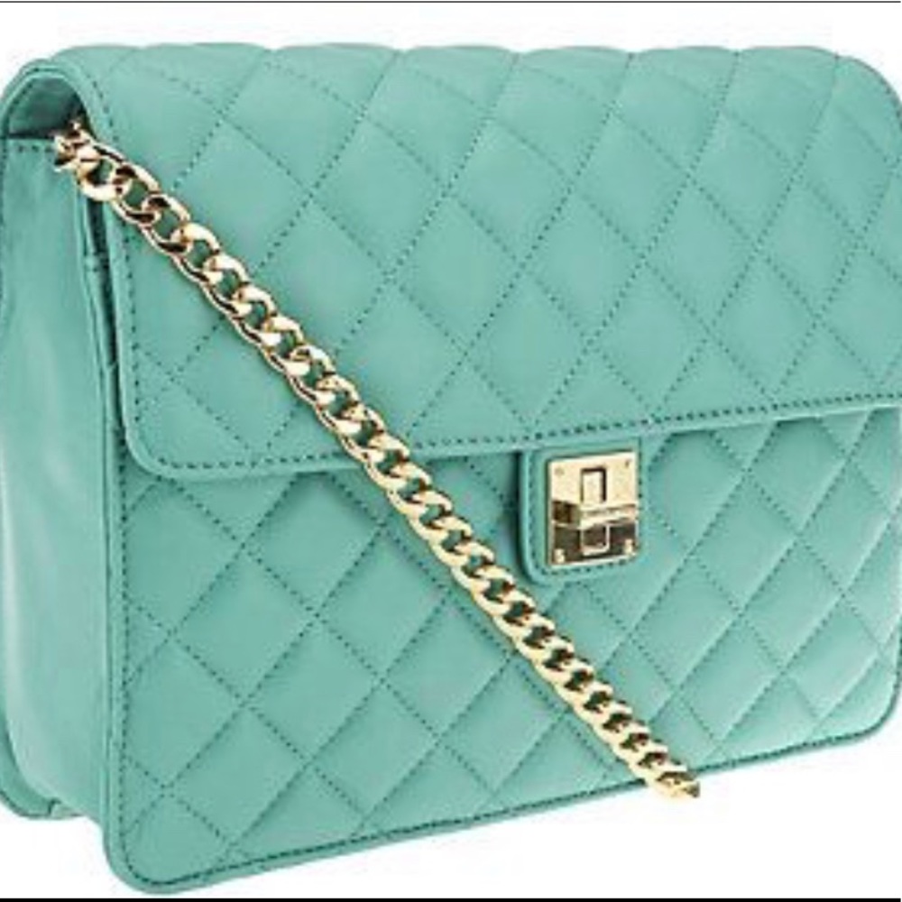 Isaac Mizrahi Medium Quilted LambLeather Crossbody